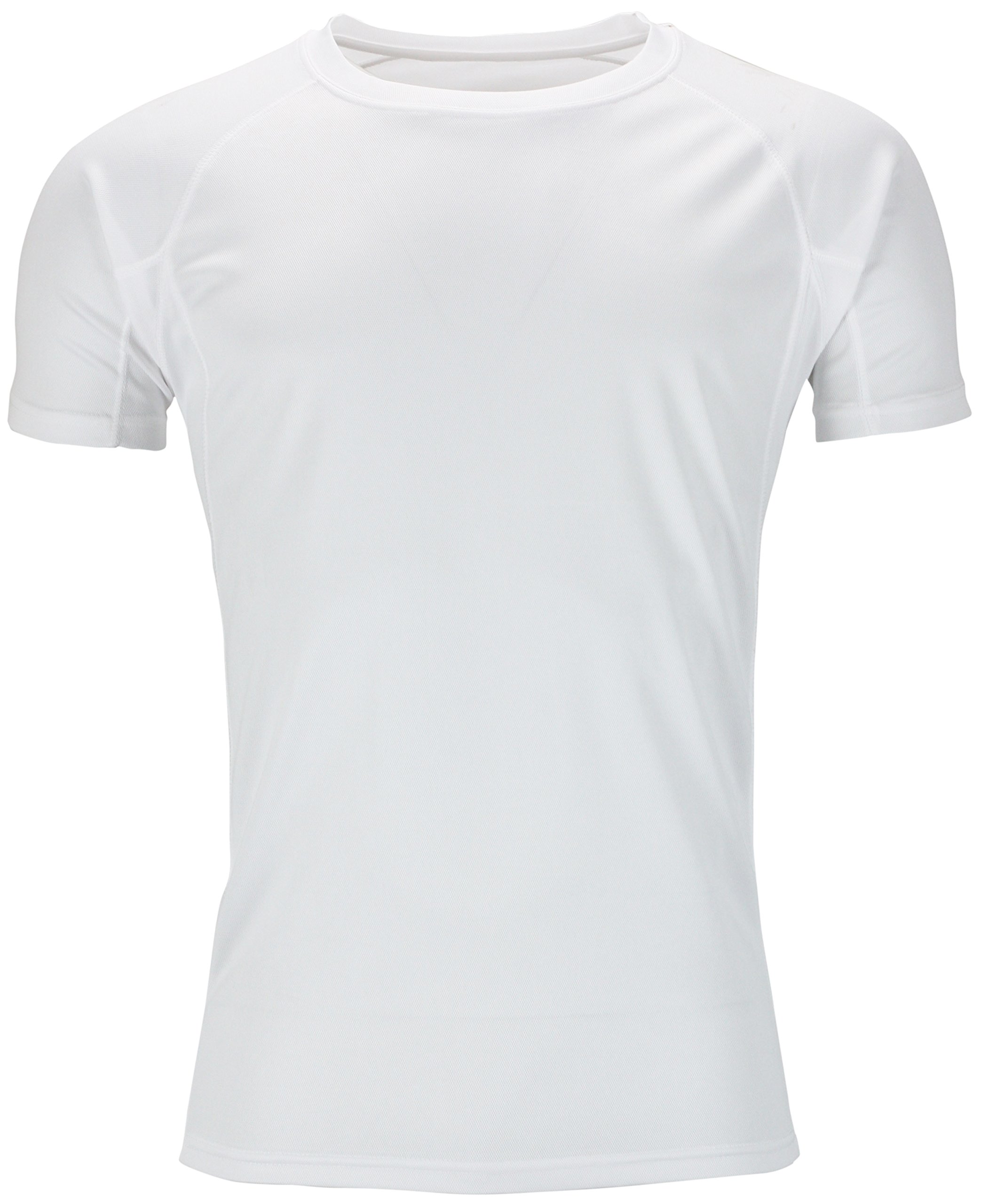 Urban Heritage Men's White Short Sleeve Breathable Sports T Shirt (M, )