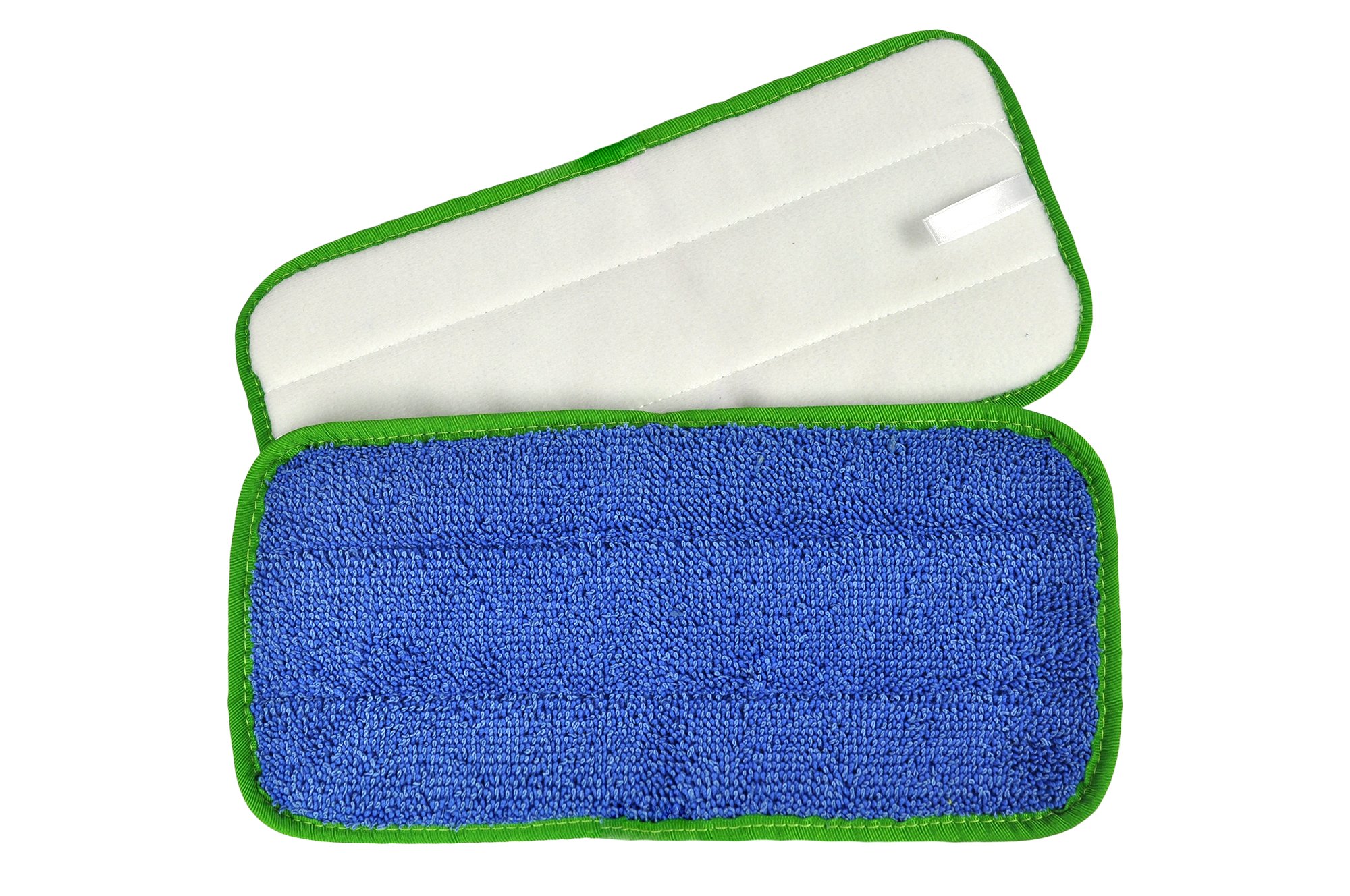 CleanAide Set di 6 panni in microfibra multiuso, 25,4 cm, colore: verde