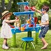 3-Tier Water Table for Kids Toddlers Ages 2 3+ 4-8 with Chair, Outdoor Summer Beach Sensory Play Activity Toys, Water Pool Table, Birthday Gifts for Boys Girls
