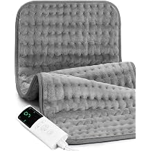 Heating Pad for Back 1224, Electric Heating Pads for Period Cramps Relief and Shoulder Pain, 9 Heat Settings, Machine Washable, Auto Shut Off, Birthday Gifts for Women, Mom