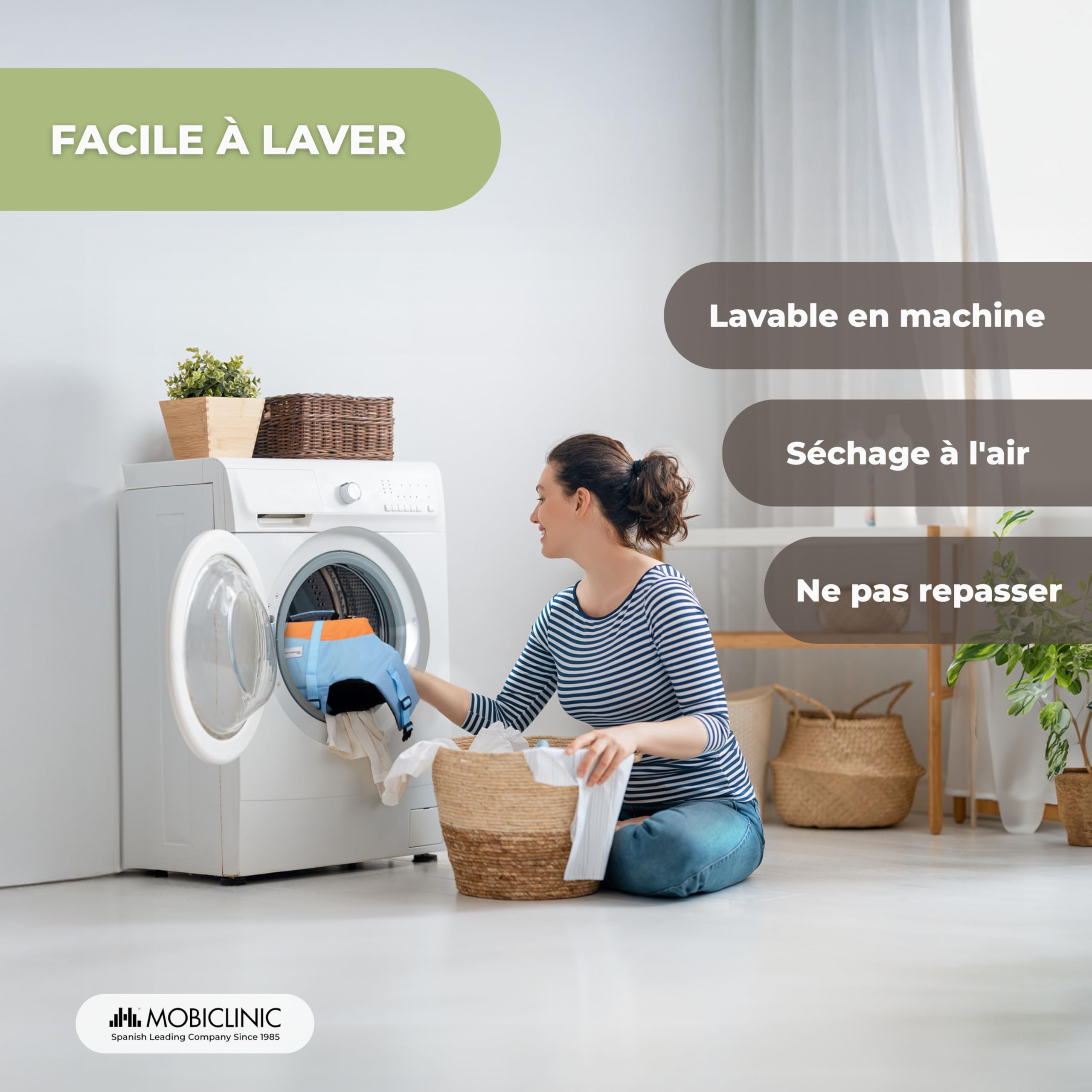 Mobiclinic®, Gilet de Sauvetage Chien, Design Aileron de Requin, Poignée de Sauvetage, Harnais Réglable, Anneau de Laisse, Flottabilité et Visibilité Élevées, Sharky, Léger, Natation, Surf, Voile (XL)