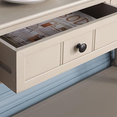 Miniatura 4 de Safavieh American Home Collection Mesa de consola Lexington Madera Gris Vintage