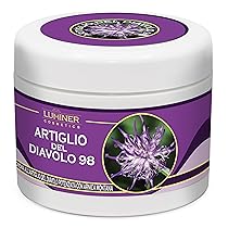 Artiglio del Diavolo Extra Forte Pomata 500ml, Crema Artiglio del Diavolo e Arnica per Massaggi ad Articolazioni e Muscoli, Formula Naturale Concentrata ad Azione Rapida Made In Italy LUMINER