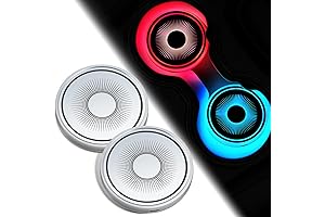 Tanlade LED Cup Coaster Car, 4 Pcs with Waterproof Lights