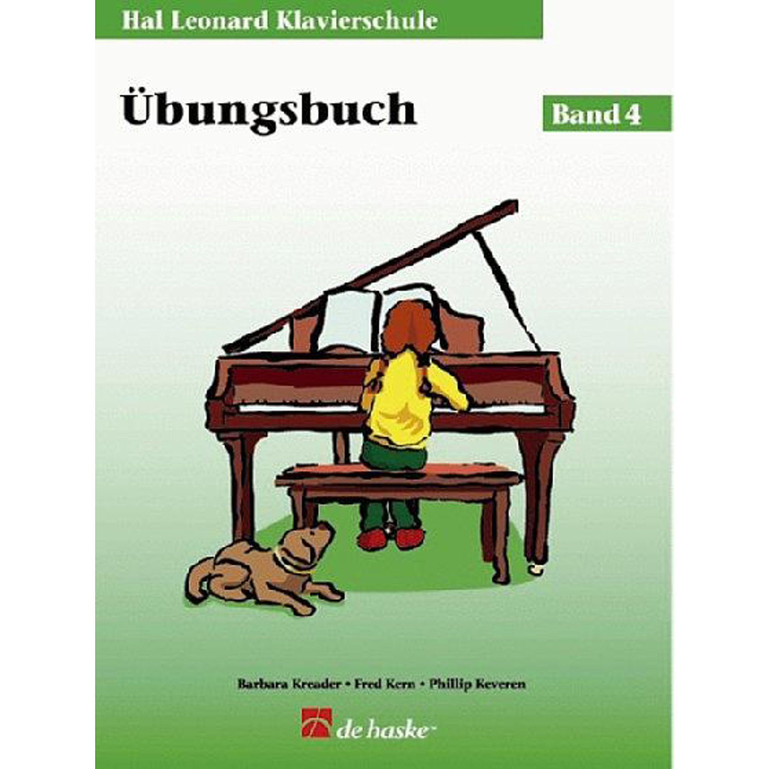 Hal Leonard Klavierschule UEBungsbuch 4 + CD