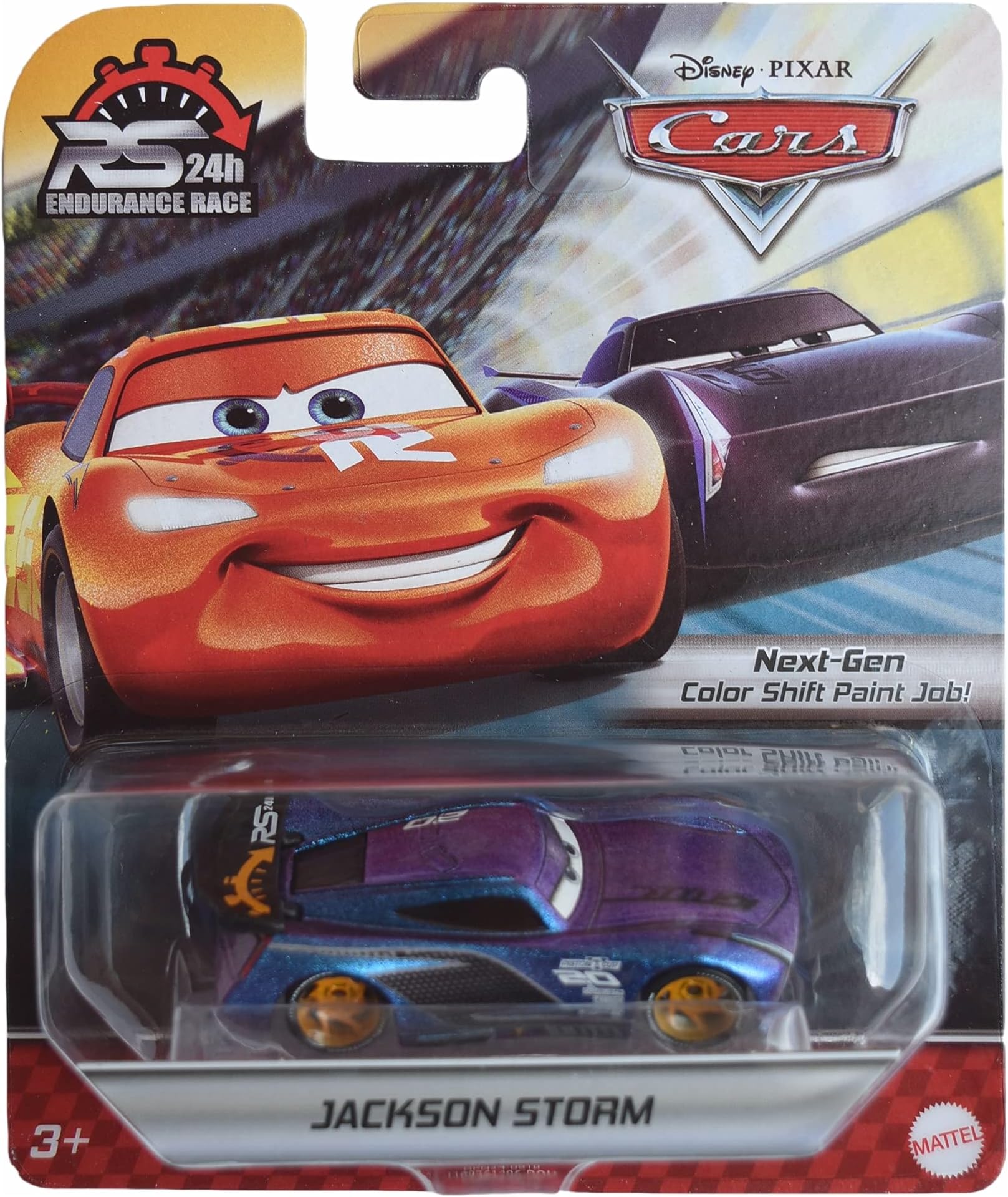 Pixar Cars Jackson Storm, Next-Gen Color Shift Paint Job