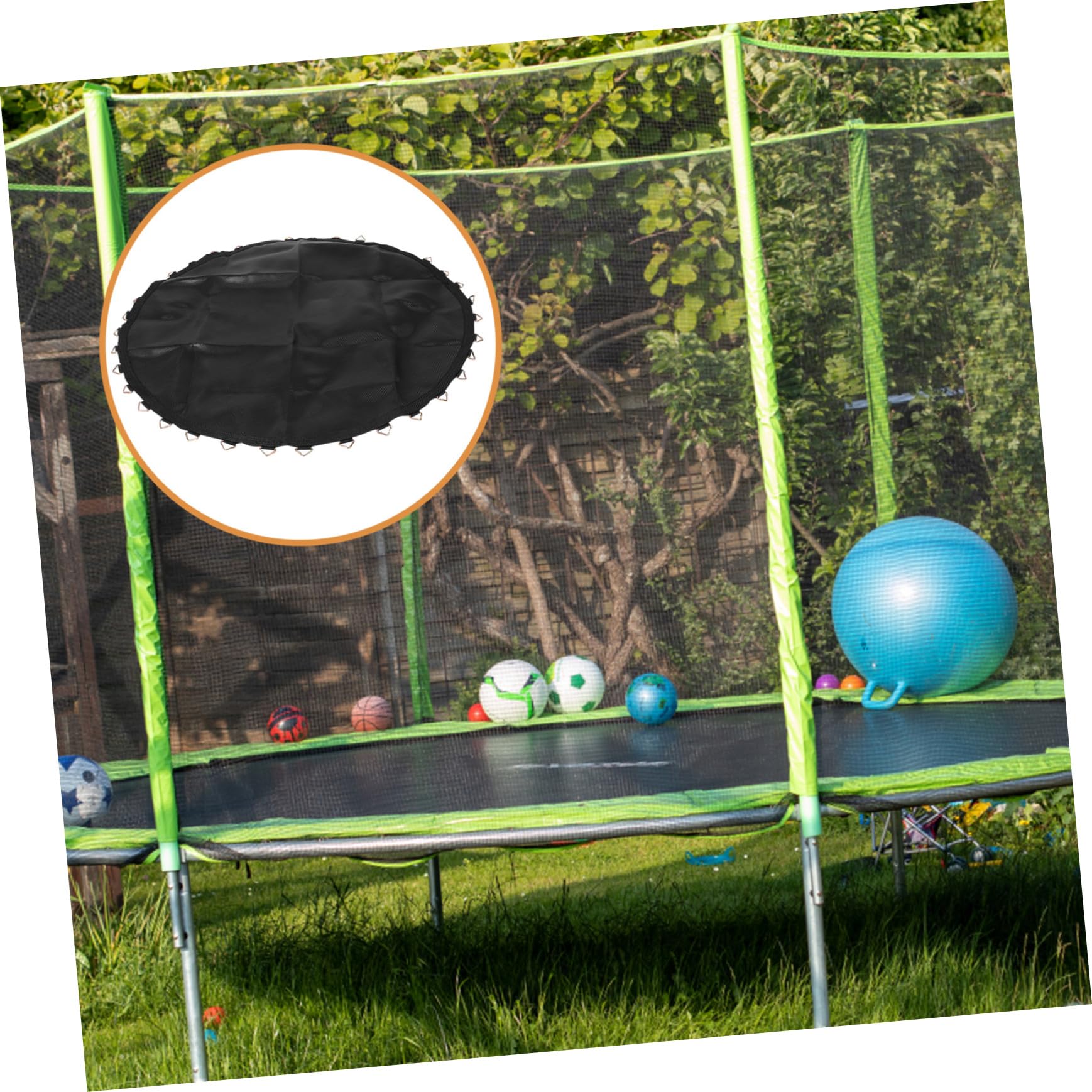 Tappetino di ricambio rotondo con elastico HooOutdoor accessori per esercizi fitness e attività divertenti