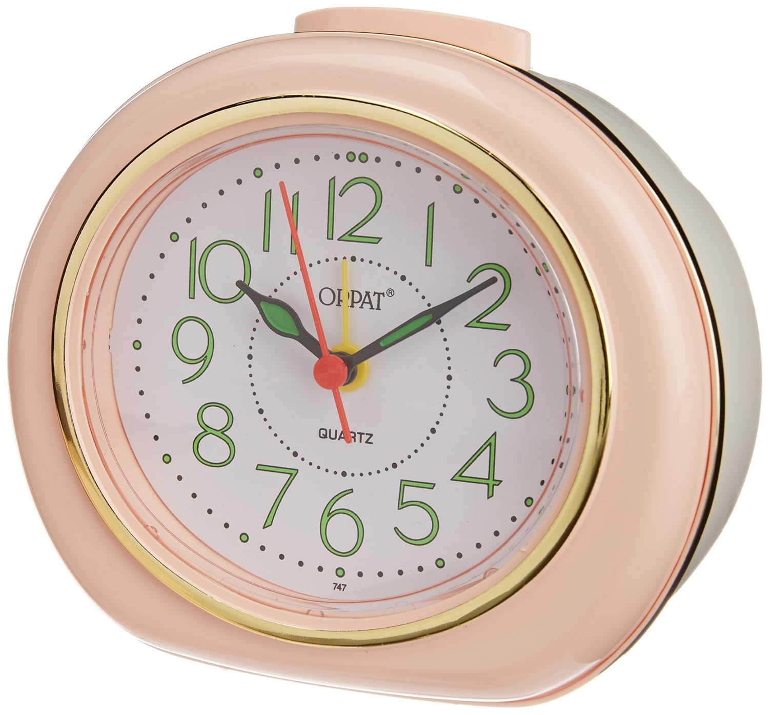 Buy Orpat Bell Alarm Clock (Light Pink, TBB747) Online at Low Prices