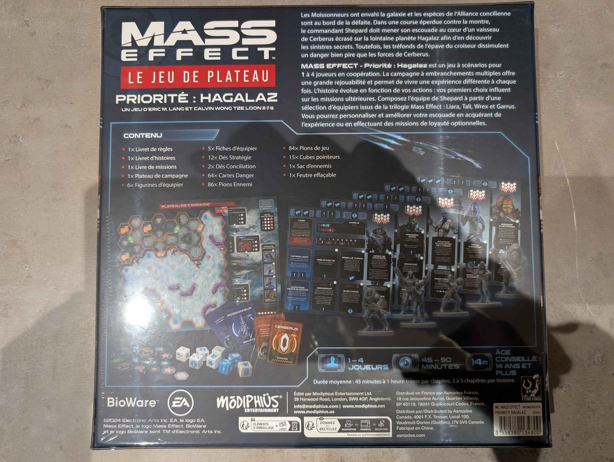 Mass Effect - Le Jeu de Plateau - Priorité : Hagalaz - Version française