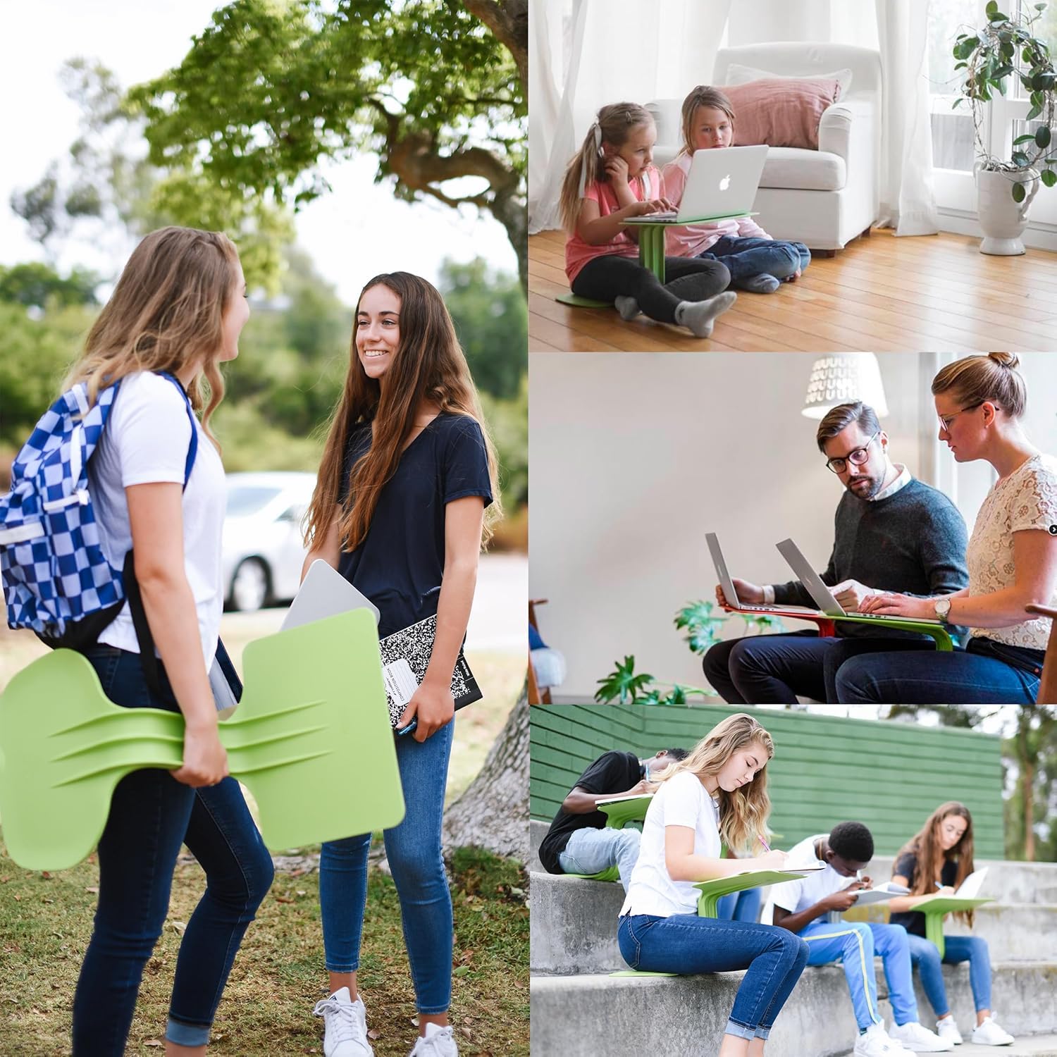 Kindertisch, Tisch und Stühle für Kinder, Kinder Tisch Stuhl Set, Laptop Ständer, Laptop Stand, Kindertisch mit Stühle, Laptopständer, Laptot Halterung, Pack 2