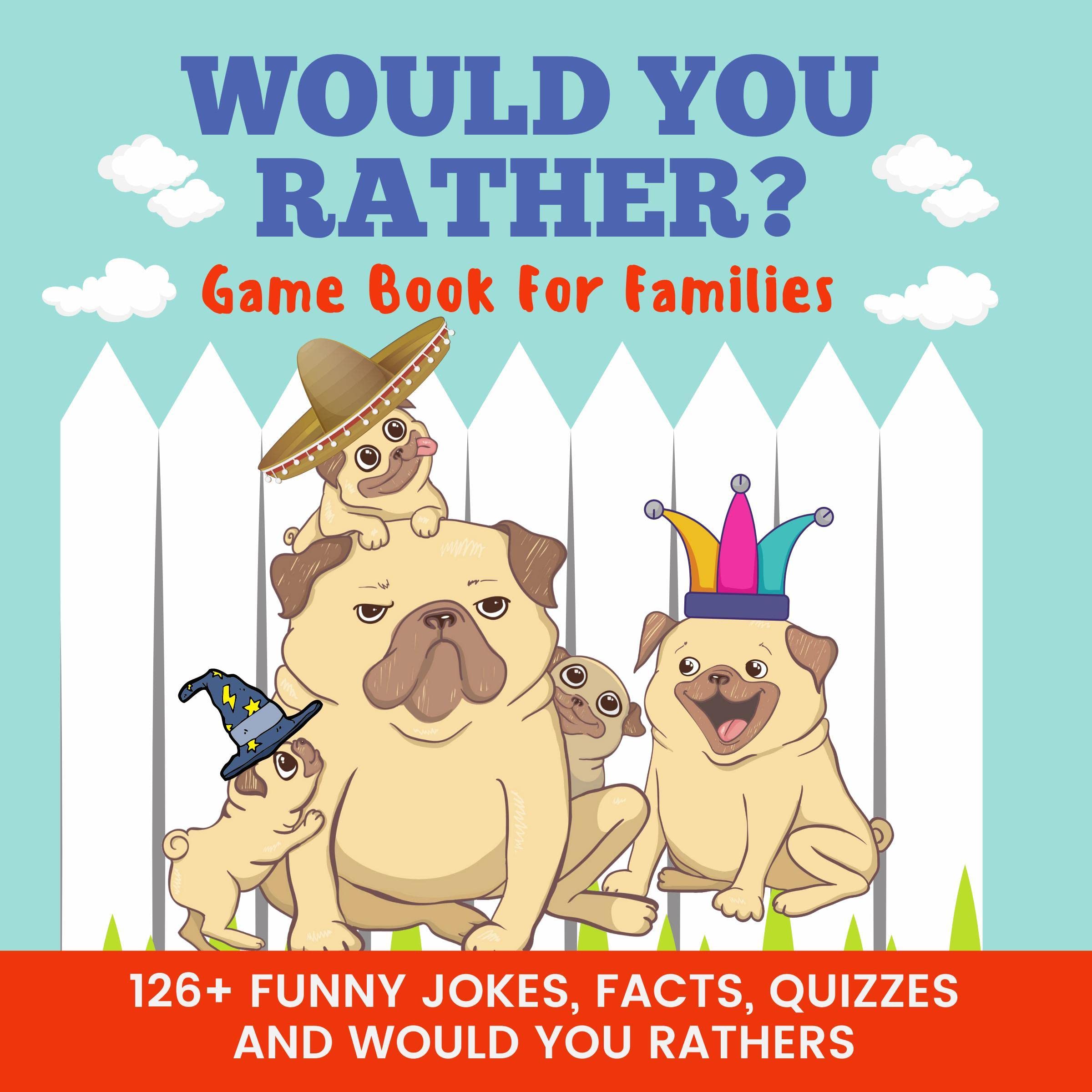Cover art for Would You Rather? Game Book for Families