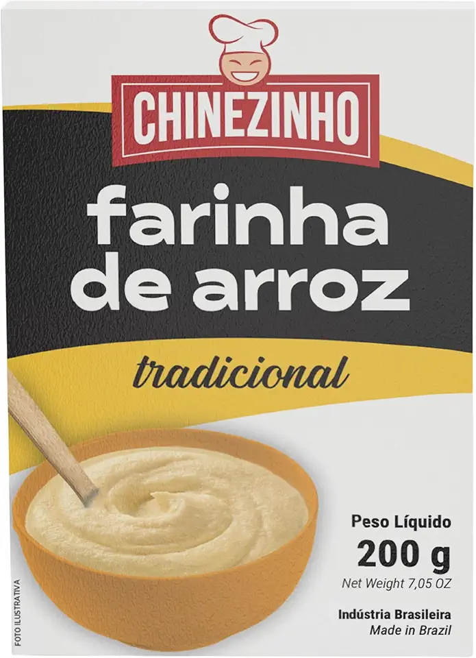Chinezinho, Farinha de Arroz, 200 Gramas