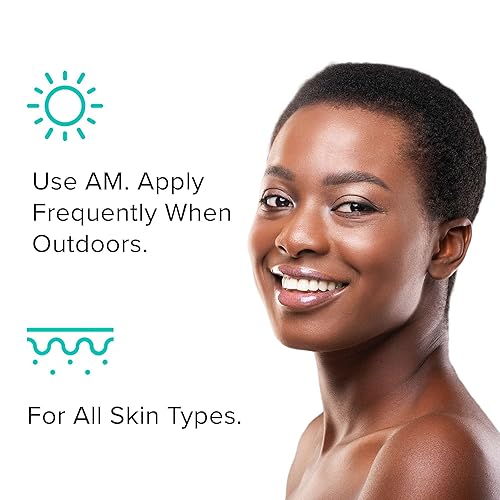 Miniatura 4 de ClarityRx Skin Defense FPS 50 de amplio espectro, protector solar hidratante natural a base de plantas para rostro y cuerpo con zinc y ácido