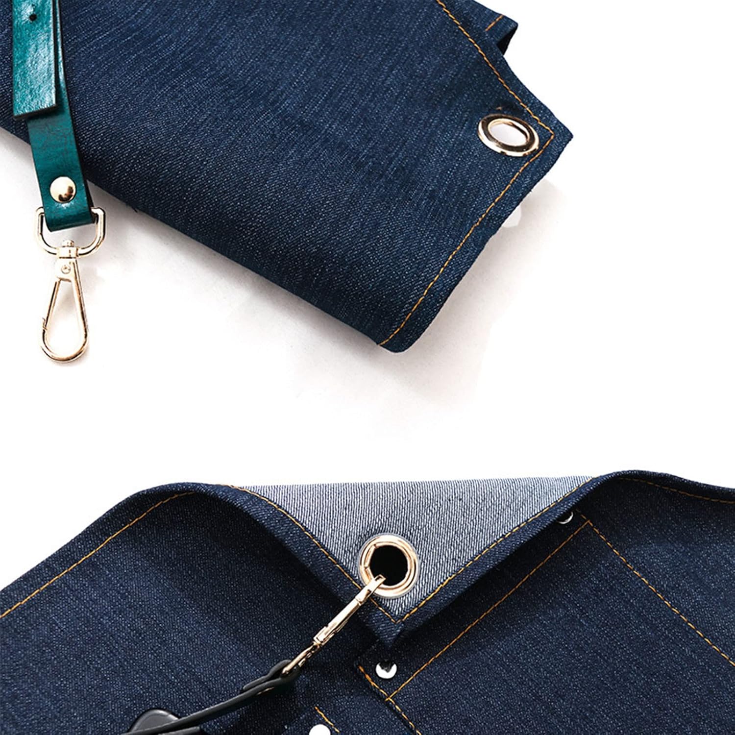 Tool apron,Work Apron With Pockets, Carpenters Apron,Workshop Tool Apron, Heavy Duty Canvas Work Apron Welding Apron, Work Apron (Color : Blue, Size : X-Large) (Color : Blue, Size : X-Large)