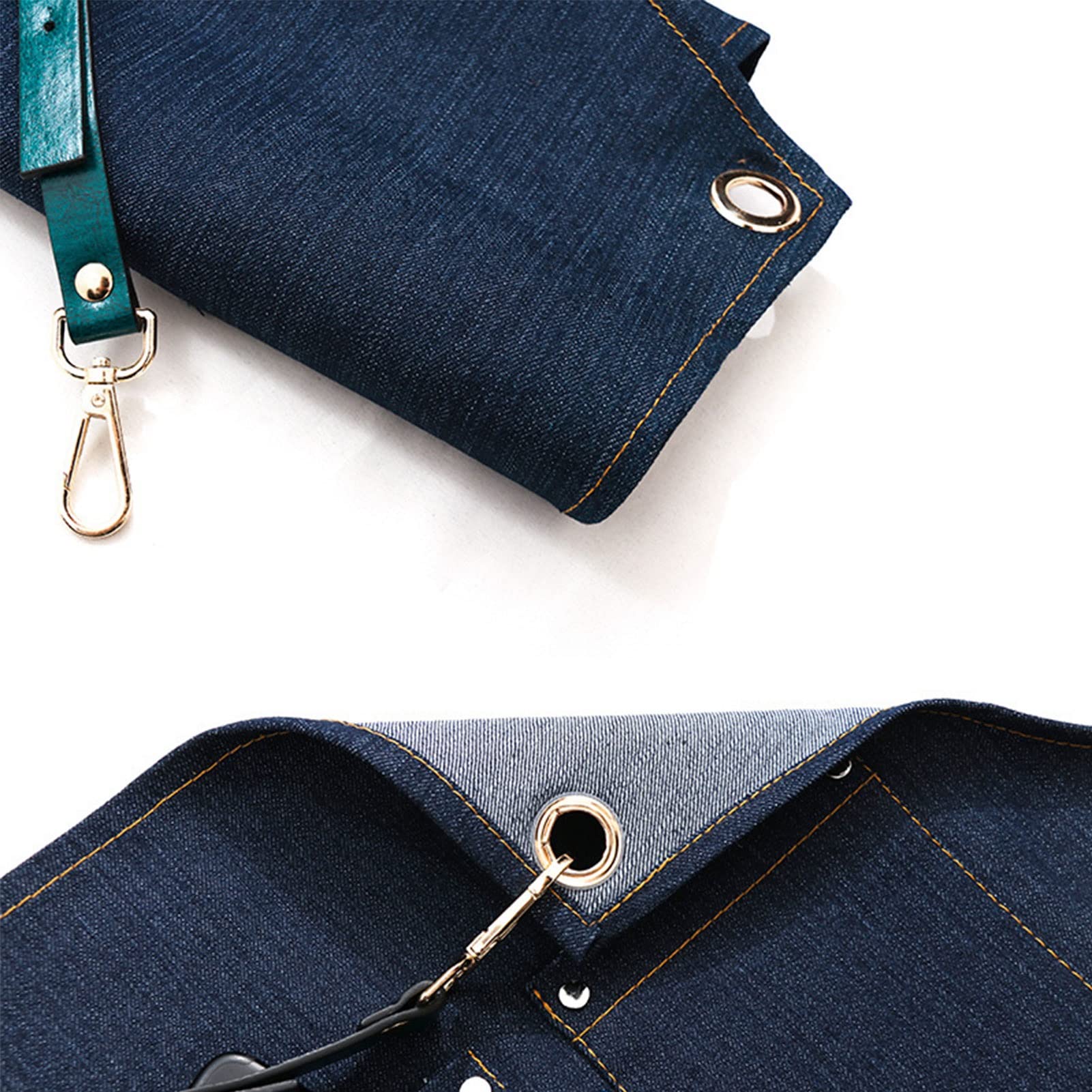 Fartuch szefa kuchni ， Fartuch Denim Bib Fartuch warsztatowy, fartuch narzędziowy, fartuch ciesielski, fartuch roboczy z wytrzymałego płótna warsztatowego, fartuch spawalniczy