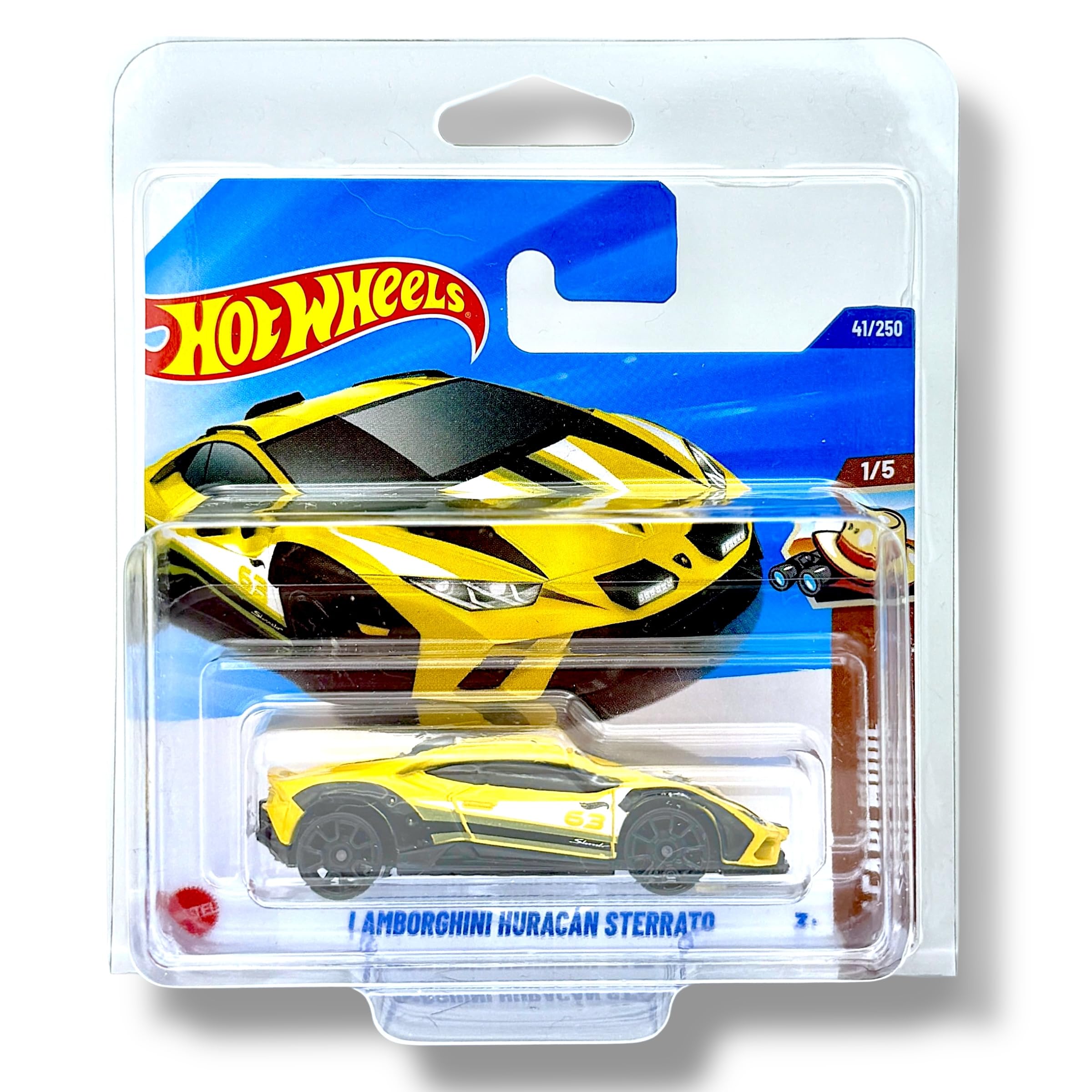 Hot Wheels Lamborghini Huracan Sterrato (Yellow, Black & White) 1