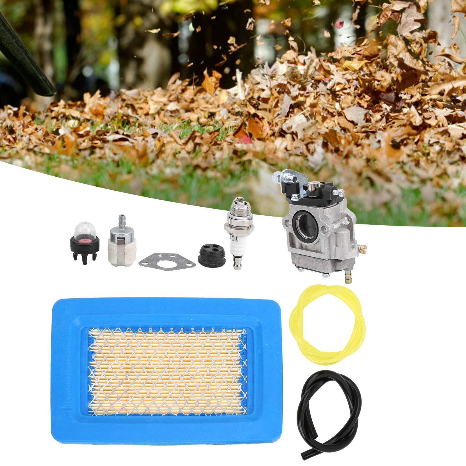 Carburatore con Kit Filtro dell'Aria Adatto per Echo PB770 PB770H PB770T Kit di Messa a Punto del soffiatore a Zaino