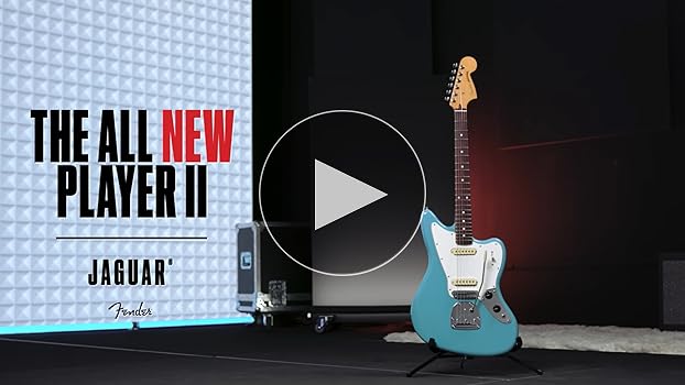 Amazon.com: Fender Player II Jaguar - Aquatone Blue Bundle