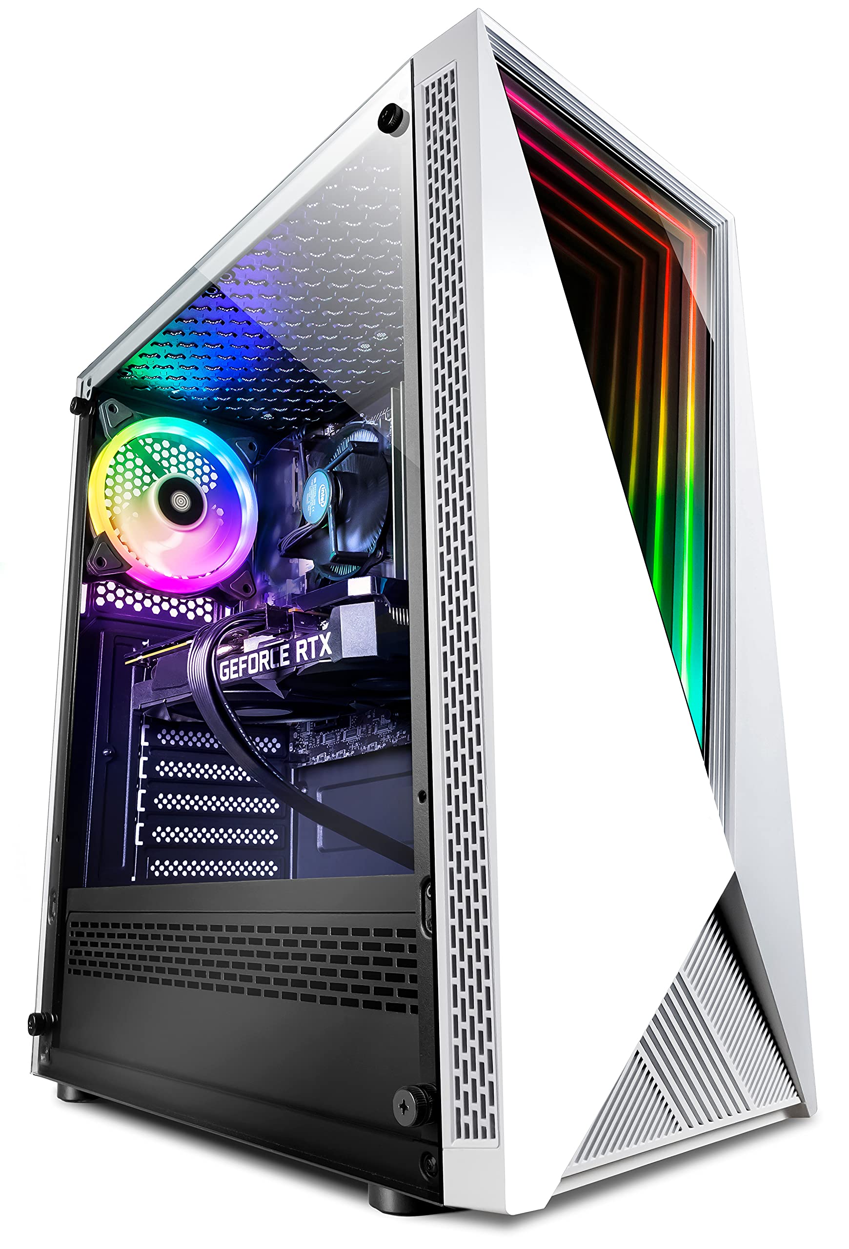 Vibox VIII-19 Gaming PC - 10th Gen Ten Core Intel i9 Processor - RTX 3070 8GB Graphics Card - 32GB RAM - 1TB NVMe M.2 SSD - Windows 10 - WiFi