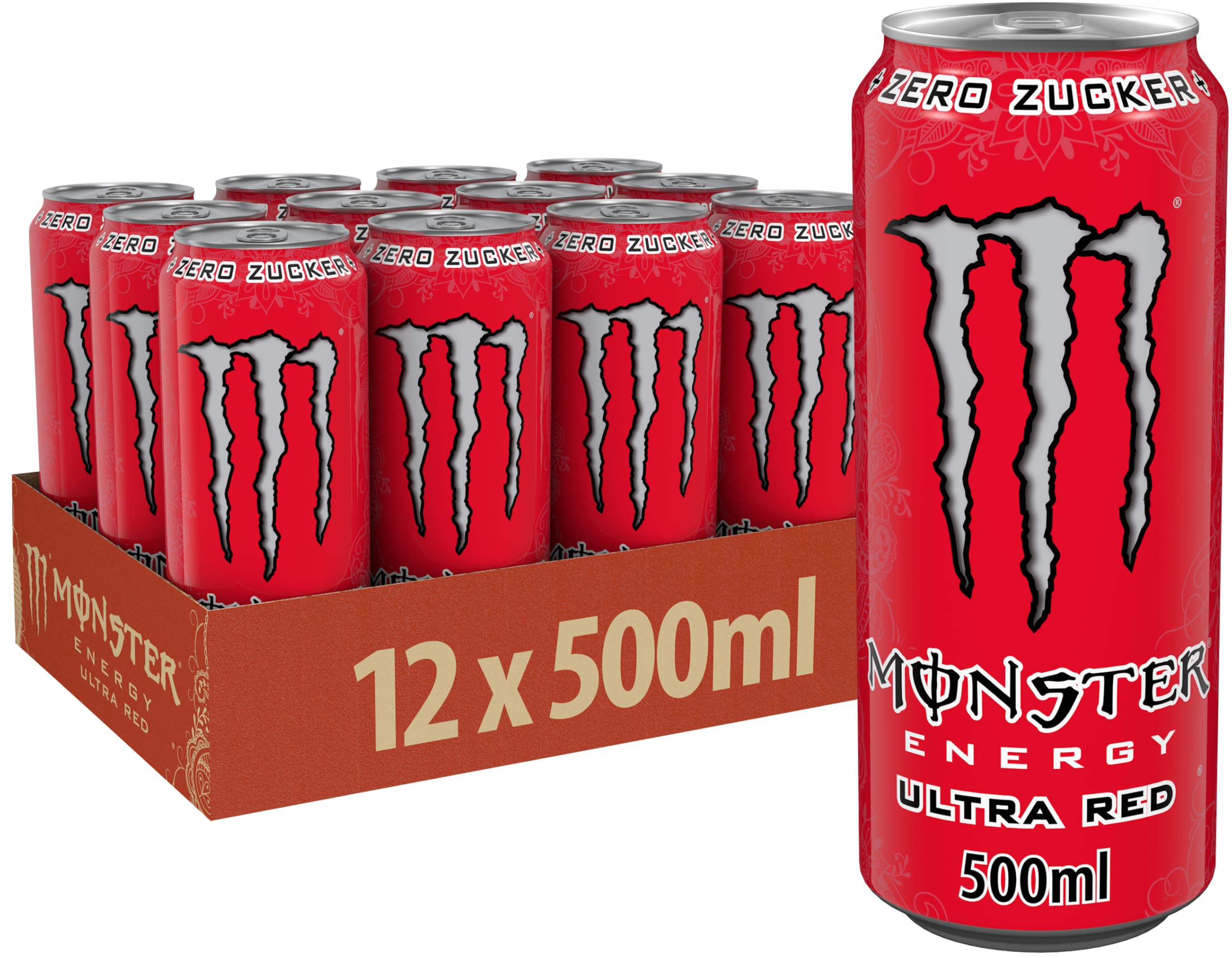 Monster Ultra 12x500ml Red
