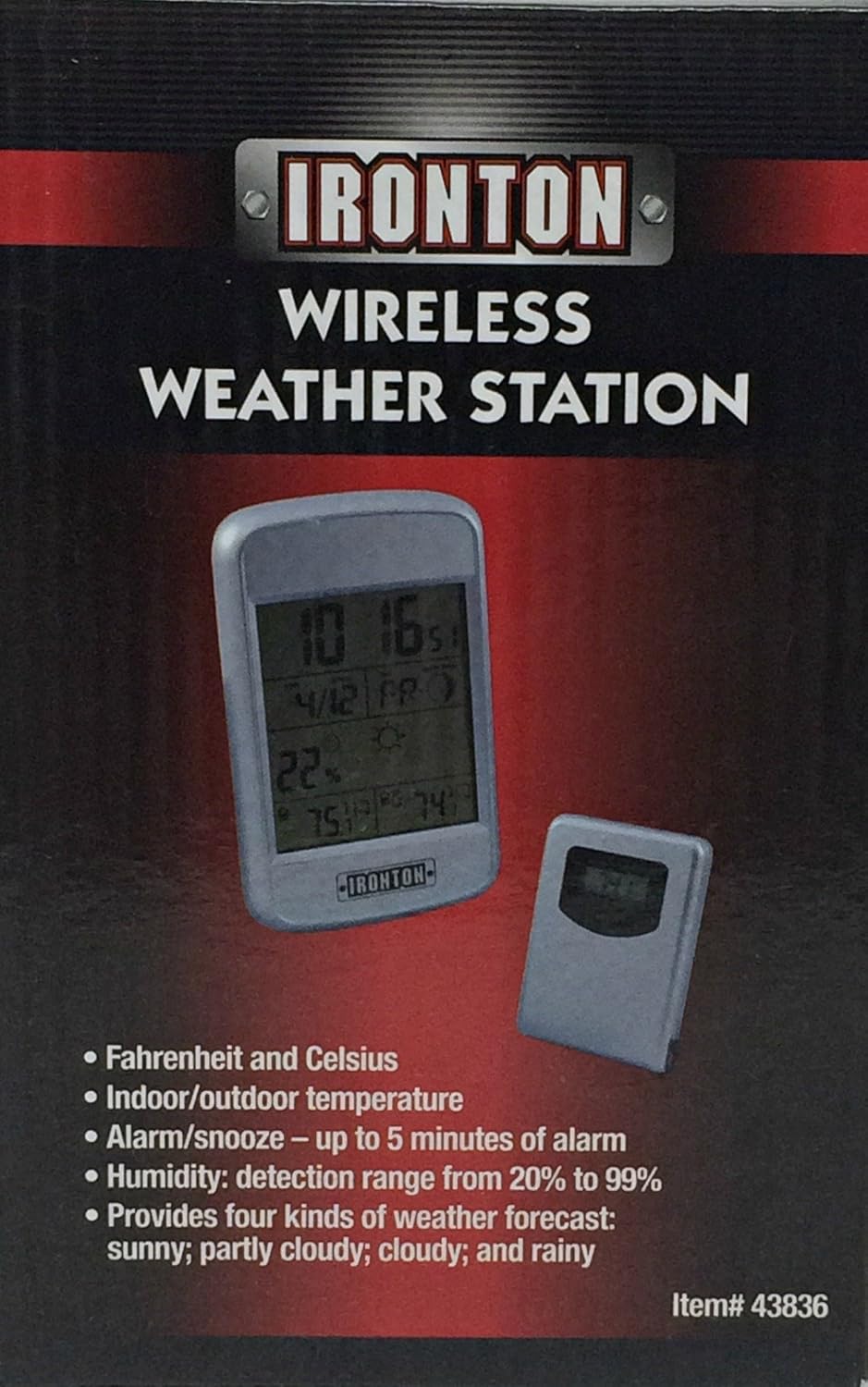 Ironton Wireless Weather Station Amazon.in Industrial & Scientific
