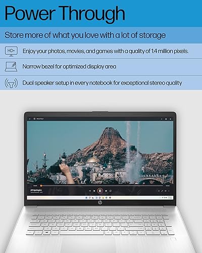 Miniatura 3 de HP Portátil de 17,3 pulgadas, Intel Core i5-1135G7 de 11 generación, gráficos Intel Iris Xe, 8 GB de RAM, SSD de 512 GB, Windows 11 Home
