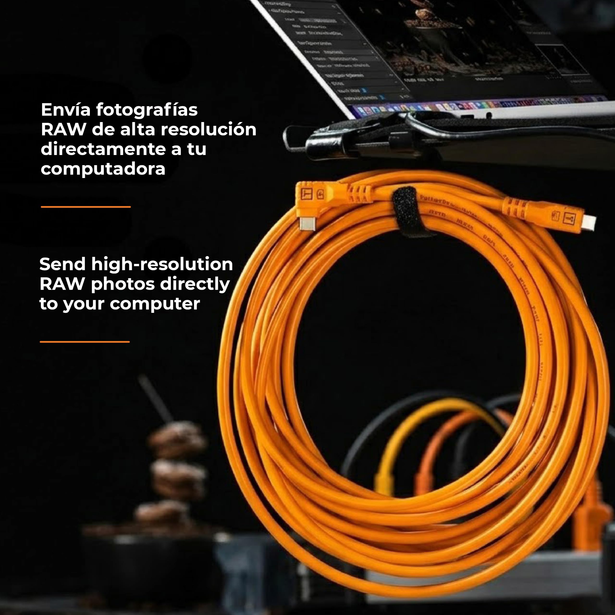 Tether Tools TetherPro Optima 10G USB-C Esclusivo trasferimento dati, cavo dritto a dritto