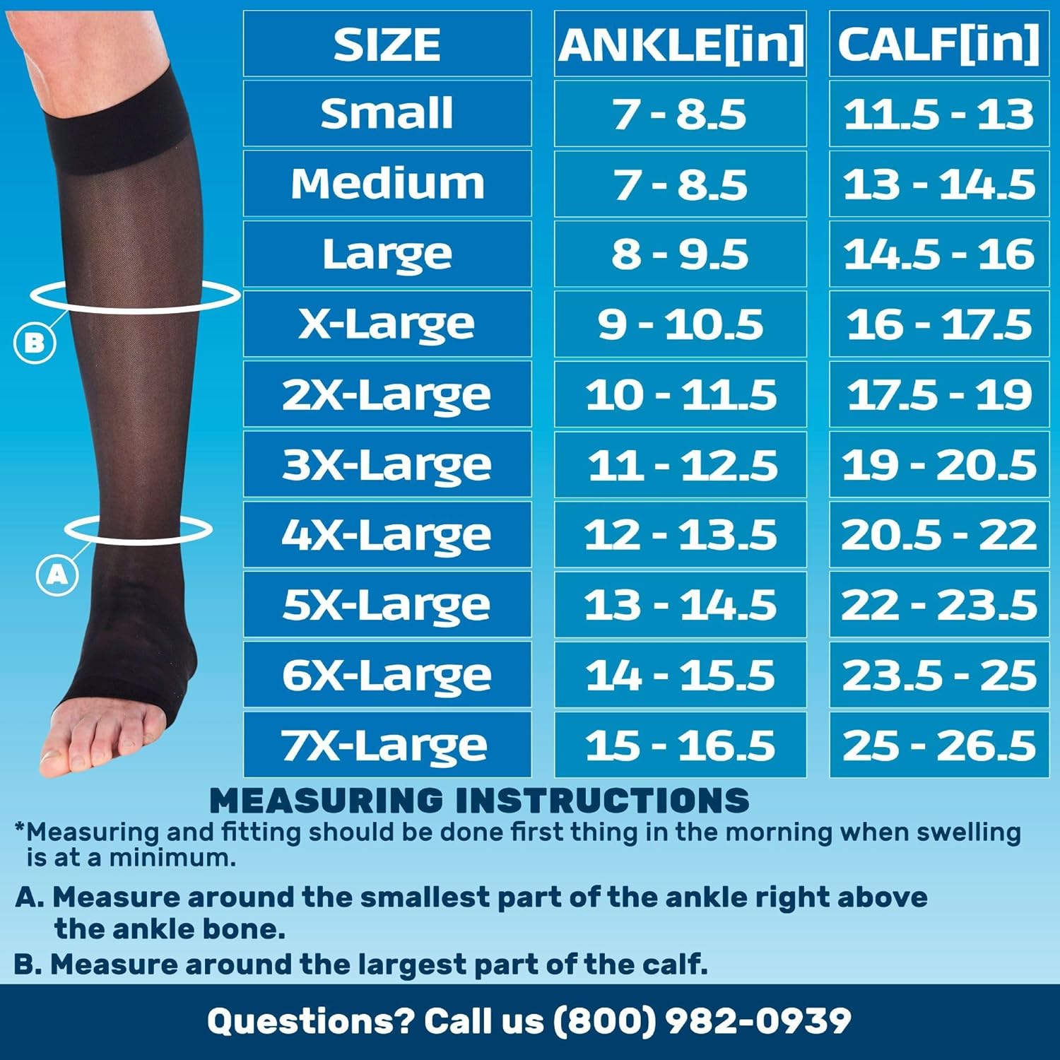 (3 Pairs) Made in USA - Open Toe Sheer Medical Compression Socks for Women 15-20mmHg