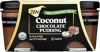 Amazon.com: Zen Organic Chocolate Coconut Pudding, 9 Oz : Grocery