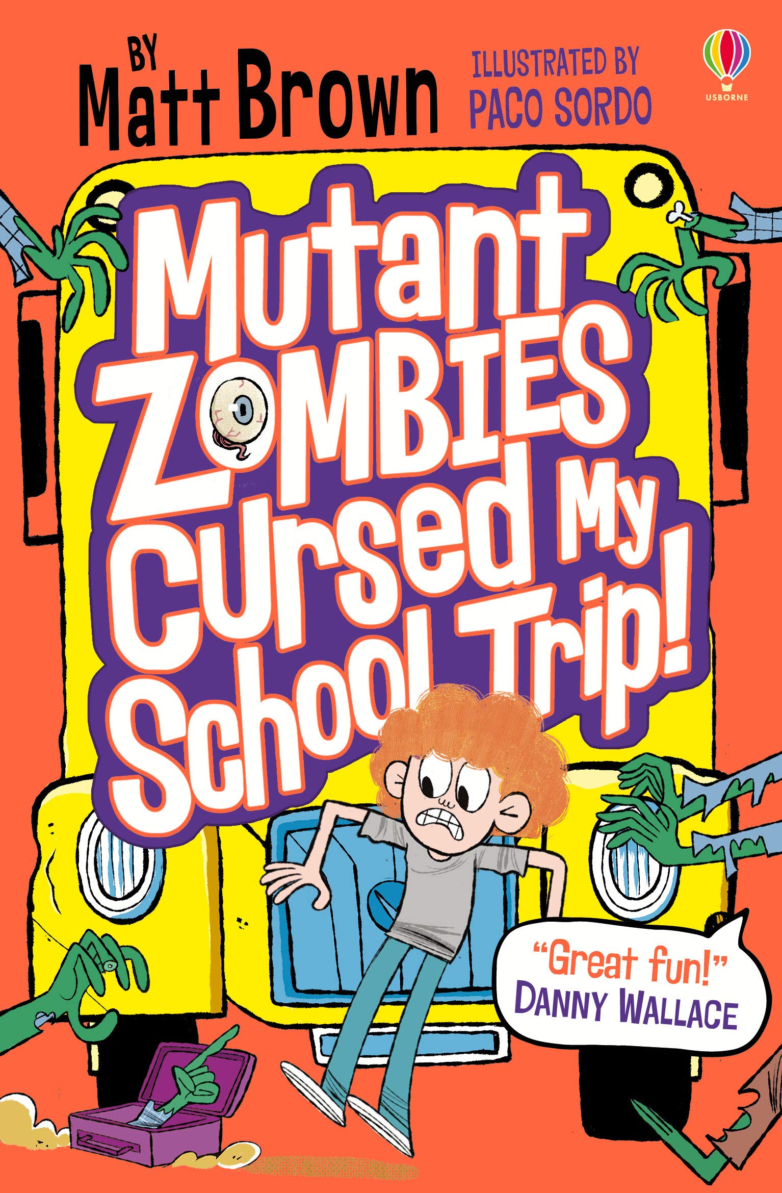 Book cover for Mutant Zombies Cursed My School Trip