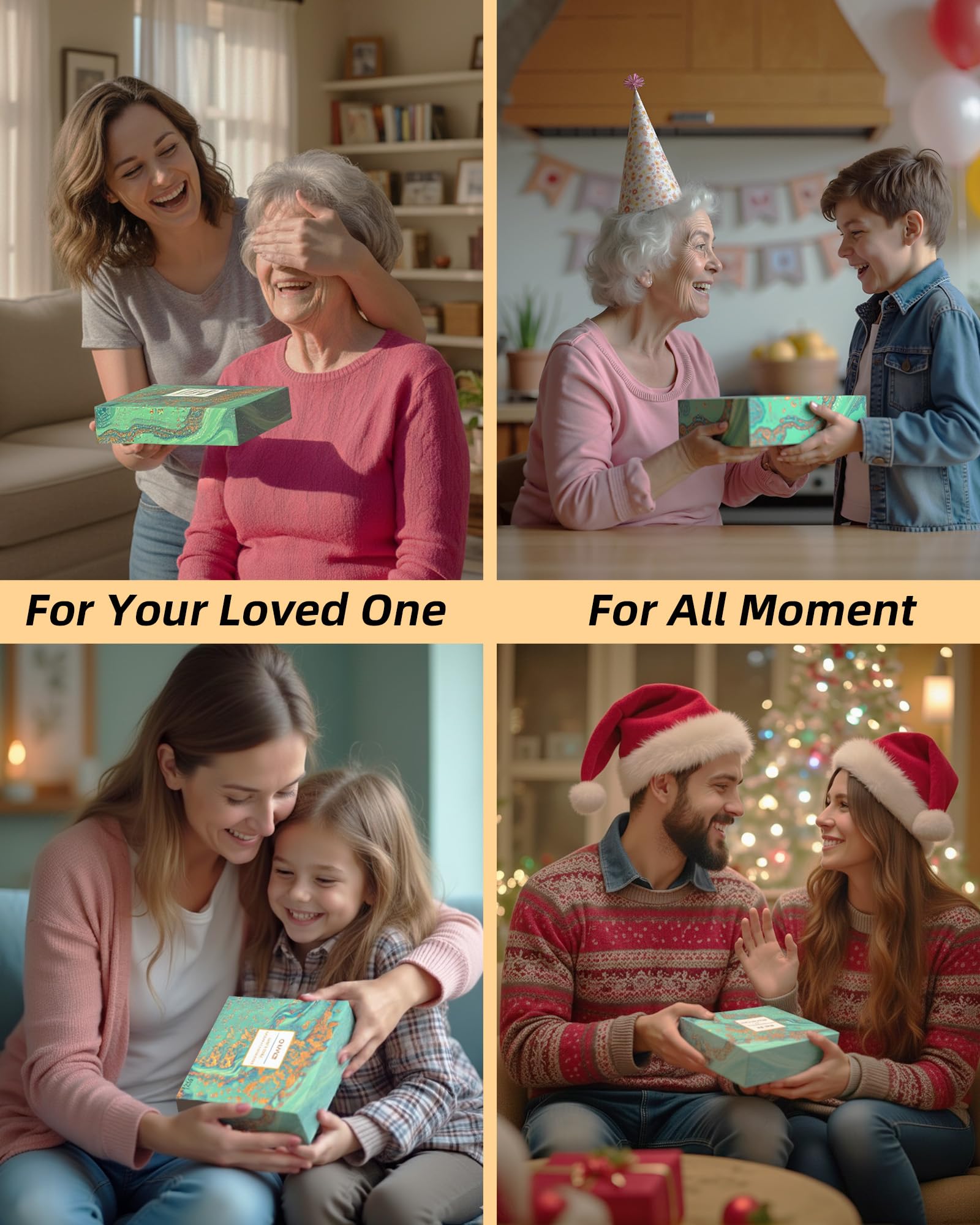 EZVALO Regalos de cumpleaños para mujeres, lámpara de mesa de música con cargador inalámbrico, lámpara de noche táctil 4 en 1, altavoz Bluetooth, soporte para teléfono, luces LED regulables de noche
