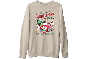 Disney Valentine's Sweatshirts: Retro Farm Fresh Sweatshirt for Mickey Mouse, Minnie Mouse, and Friends Lovers