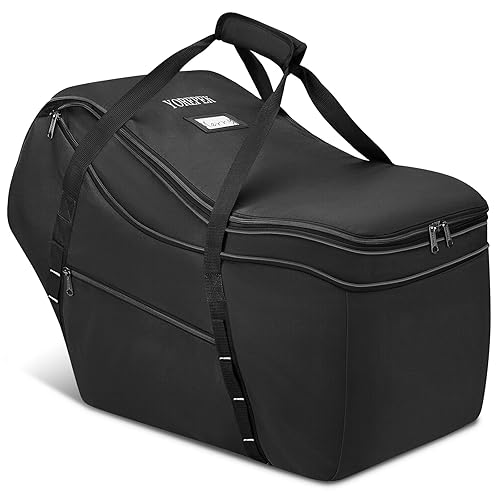 YOREPEK Bolsa de viaje extensible para asiento de automóvil para avión, apta para Doona, Nuna, Graco, UPPAbaby asiento de automóvil infantil, bolsas