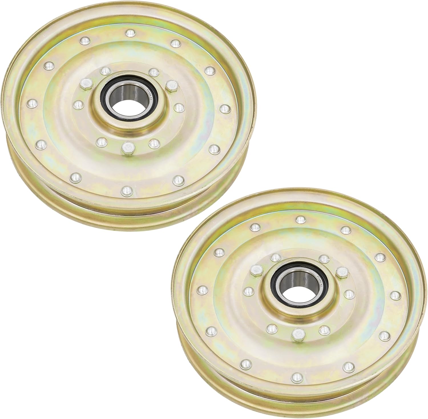 Caltric TCA22651 AUC21138 Deck Pulley Compatible with John Deere ZTrak 54" 60" 72" Z950M Z950R Z994R Qty 2