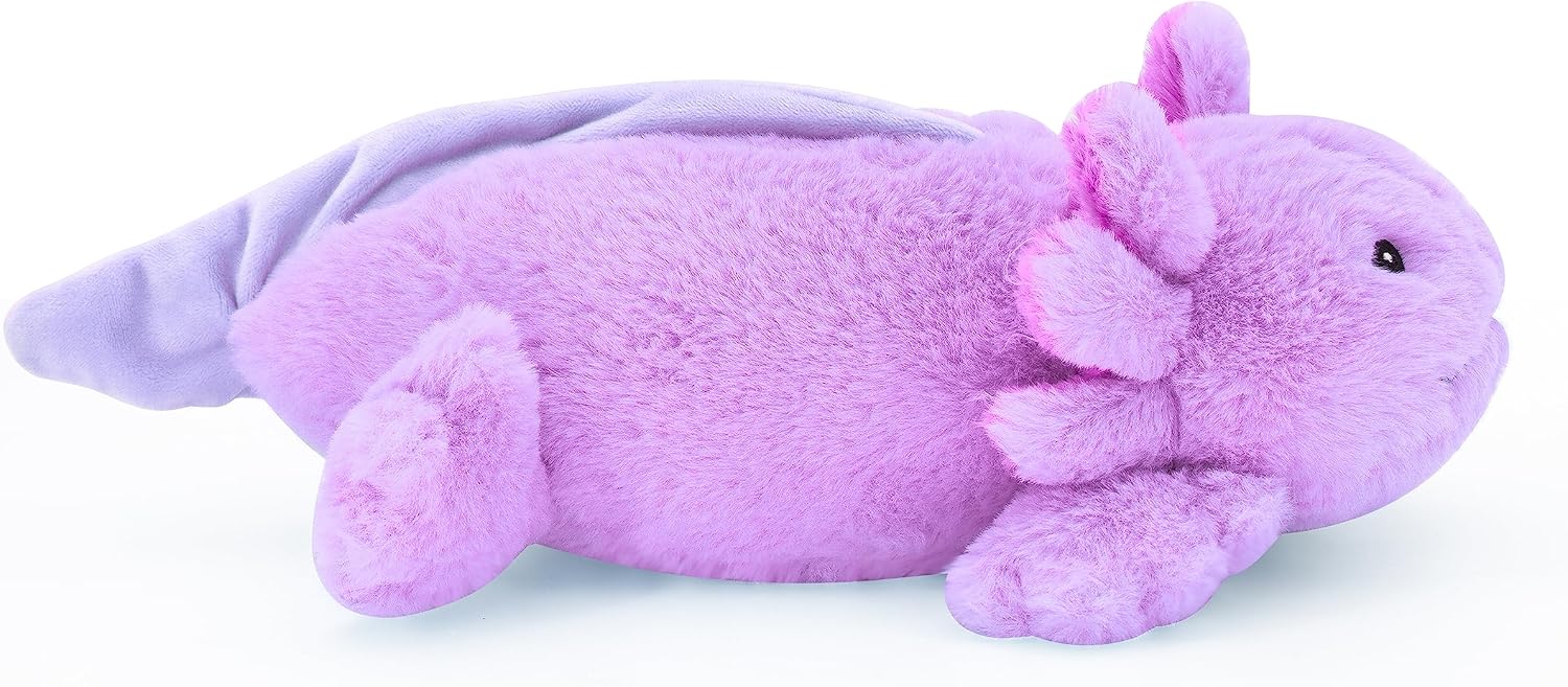 Cute Axolotl Plush, Soft Stuffed Animal Kawaii Axolotl Plushie Toys Gifts for Boys Girls image 3