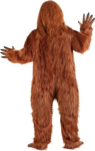 Miniatura 3 de Jack Links - Disfraz de Sasquatch de talla grande, disfraz de mascota de pie grande con Sasquatch, disfraz de Halloween, tallas grandes y altas para