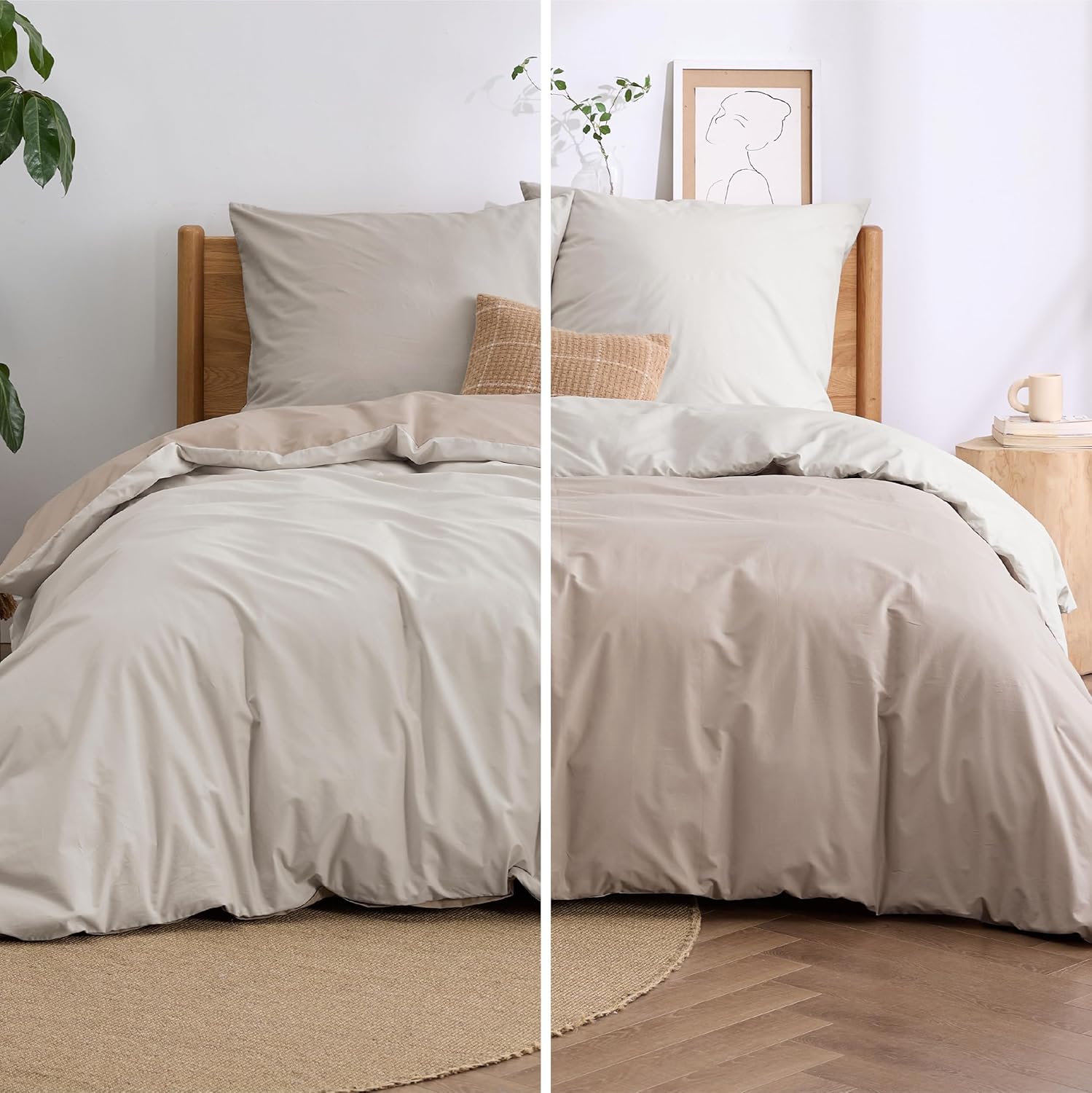 BEDSURE ágyneműhuzat szett teljes nézete