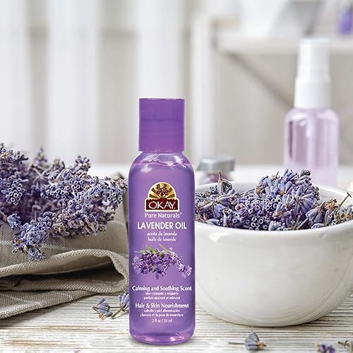 Miniatura 4 de OKAY Aceite de lavanda para cabello y piel, sin parabenos, 2 oz / 2.0 fl oz