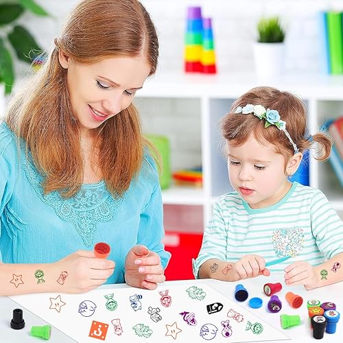 Miniatura 2 de 24 sellos de recuerdo de fiesta Mari para niños, recuerdos de princesa melocotón, premios de recompensas para el aula, bolsa de golosinas para