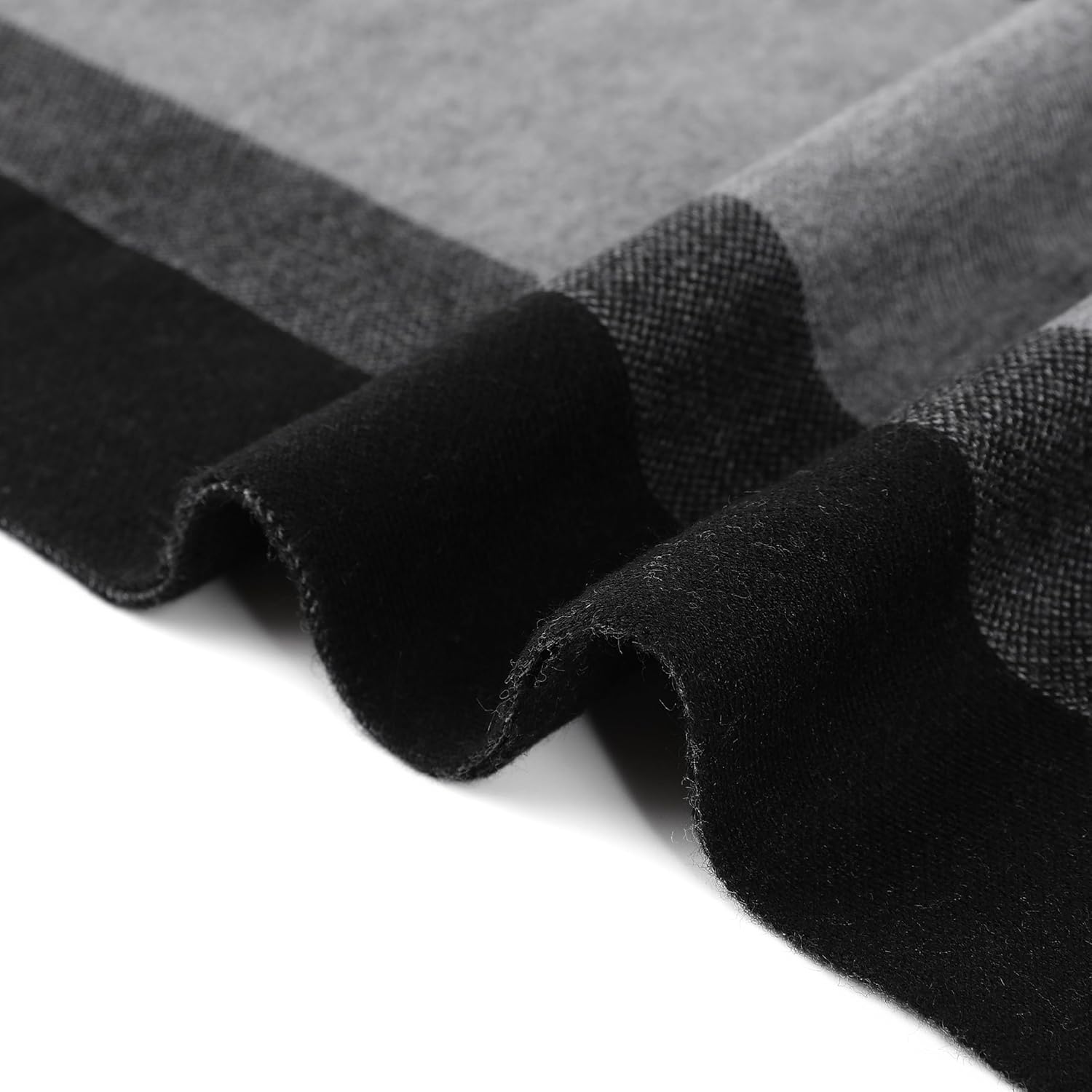 Merino Wool Scarf for Men, Winter Thick Warm Soft Scarves with Gift Box - Image 5