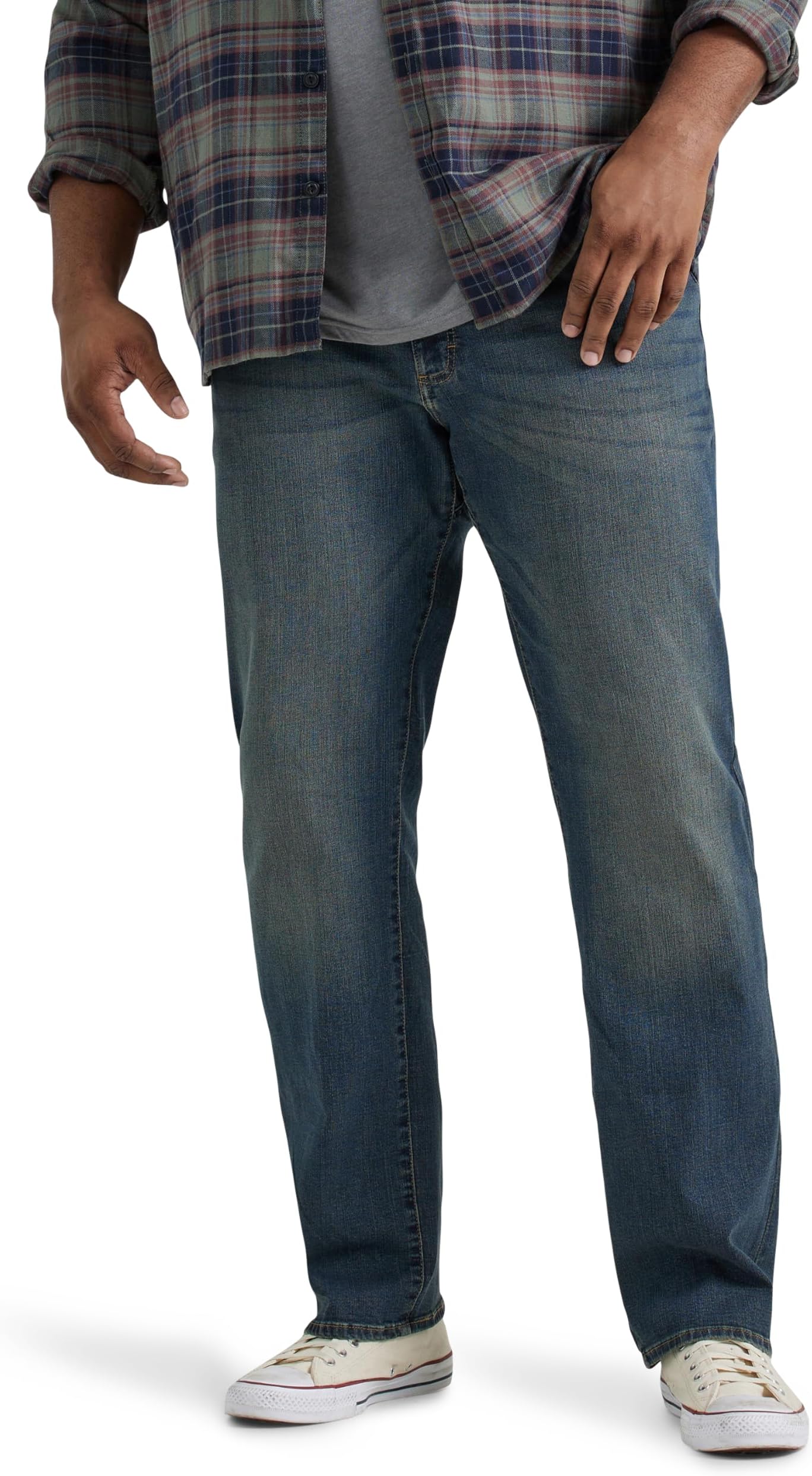 Mens Big & Tall Extreme Motion Relaxed Straight Jean