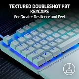 Razer Huntsman V3 Pro TKL 8KHz Esports Gaming Keyboard: Gen 2-8000Hz Analog Optical Switches Polling Snap Tap - Quick Trigger - Adjustable Startup - Multimedia Control - 9