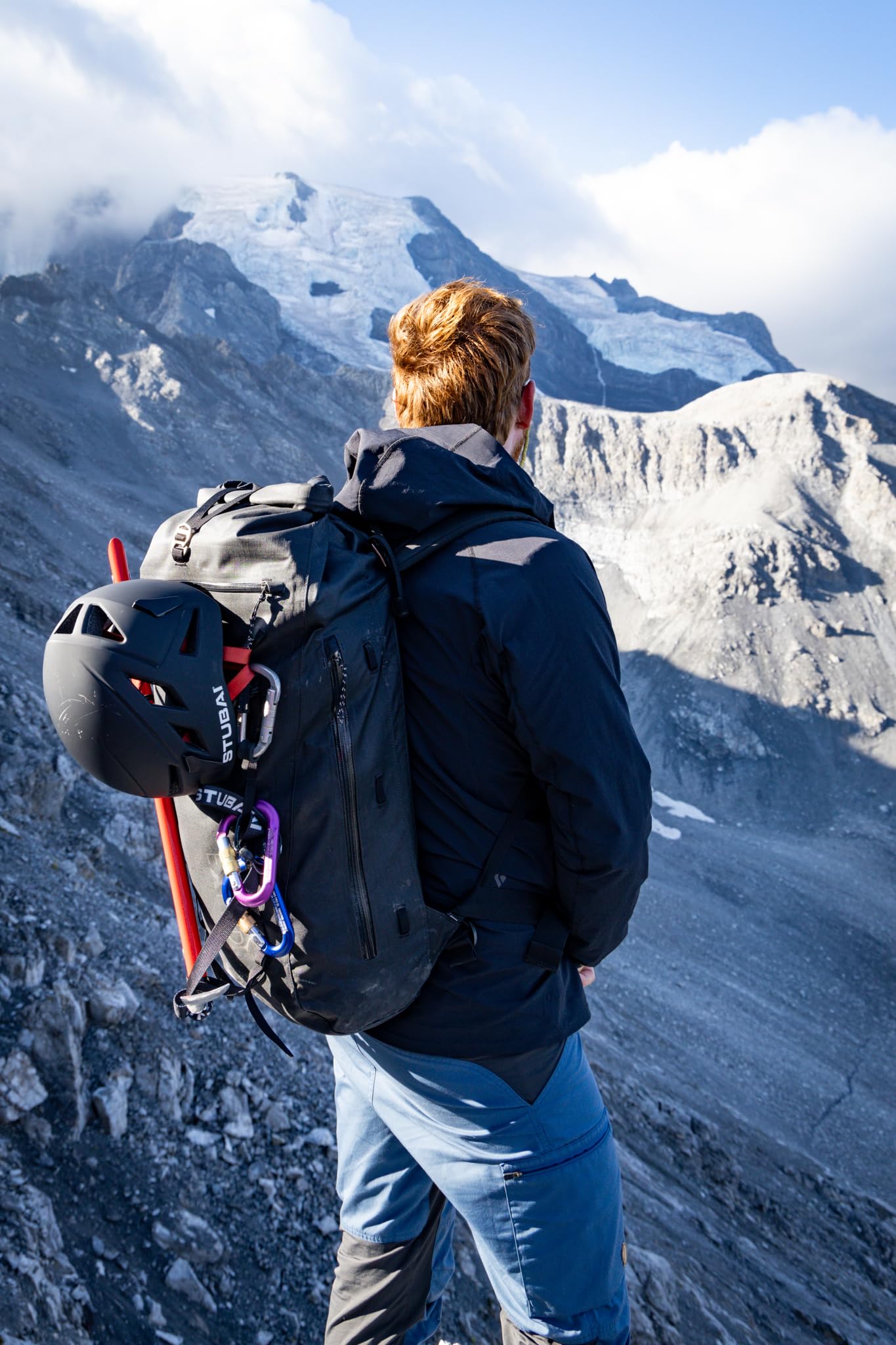 STUBAI Klettersteigset Summit Light Xi1 mit Karabinern & Bandfalldämpfer
