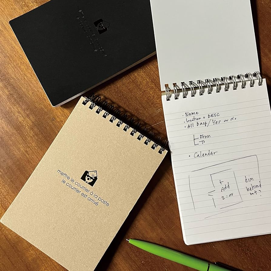 mettre le courrierメモ帳（ブラック） Amazon.co.jp: エトランジェ・ディ・コスタリカ ダブルリング