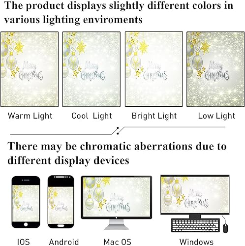 Miniatura 7 de Lepuho - Mantel rectangular de Año Nuevo, 60 x 84 pulgadas, campanilla de invierno de Año Nuevo, impermeable, resistente a las manchas y a las