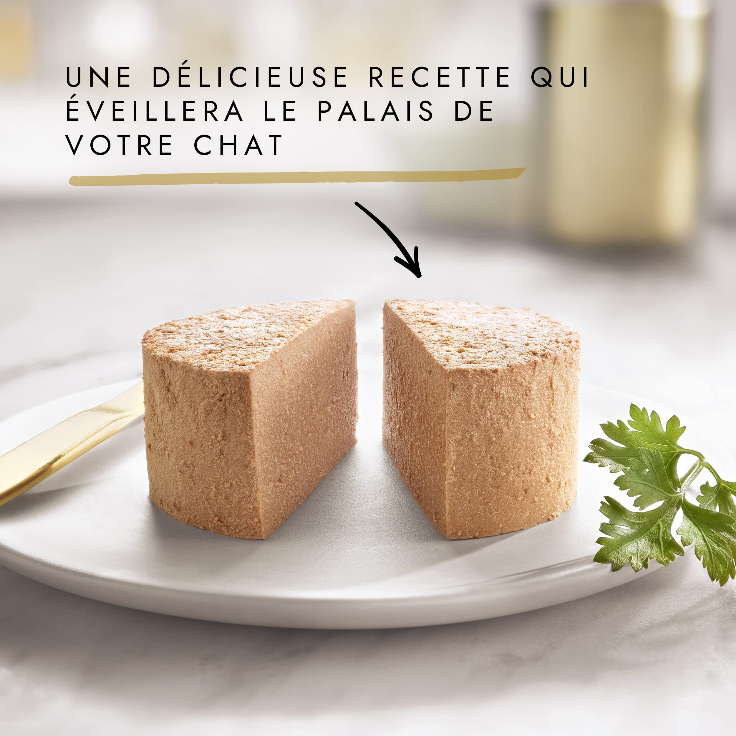 GOURMET | GOLD | Chat | Les Mousselines | Aliment Complet pour Chat Adulte | Lapin, Bœuf, Veau, Agneau | Boite |Lot de 4 (24x 85 g)
