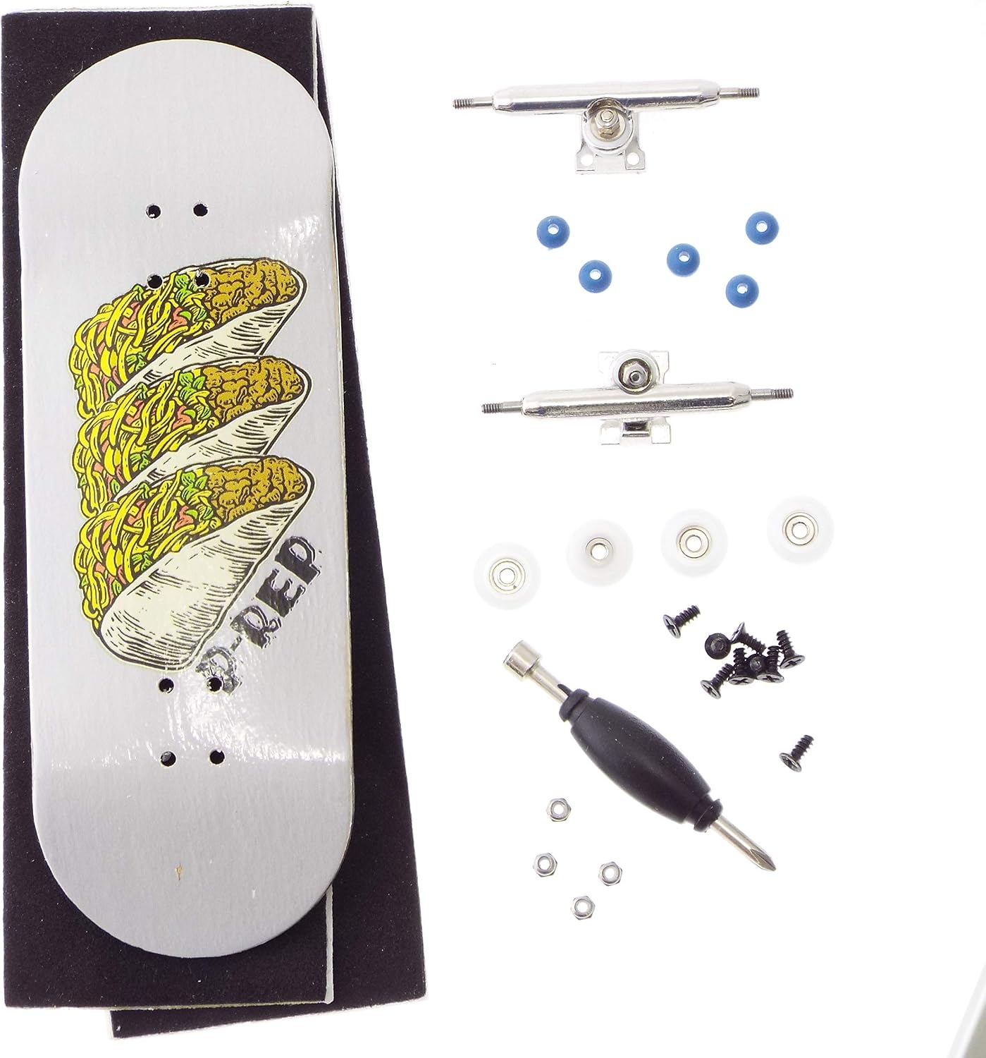 P-REP Solid Performance Complete Wooden Fingerboard 34mm x 100mm (Tres Taco)