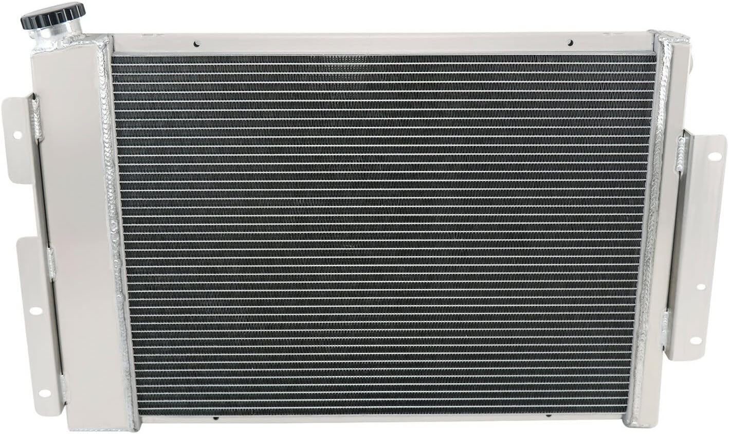ALLOYWORKS 4 ROW Aluminum Radiator+Shroud Fan Fits 1967 1968 1969 Chevy Camaro 23"-Core AUTO