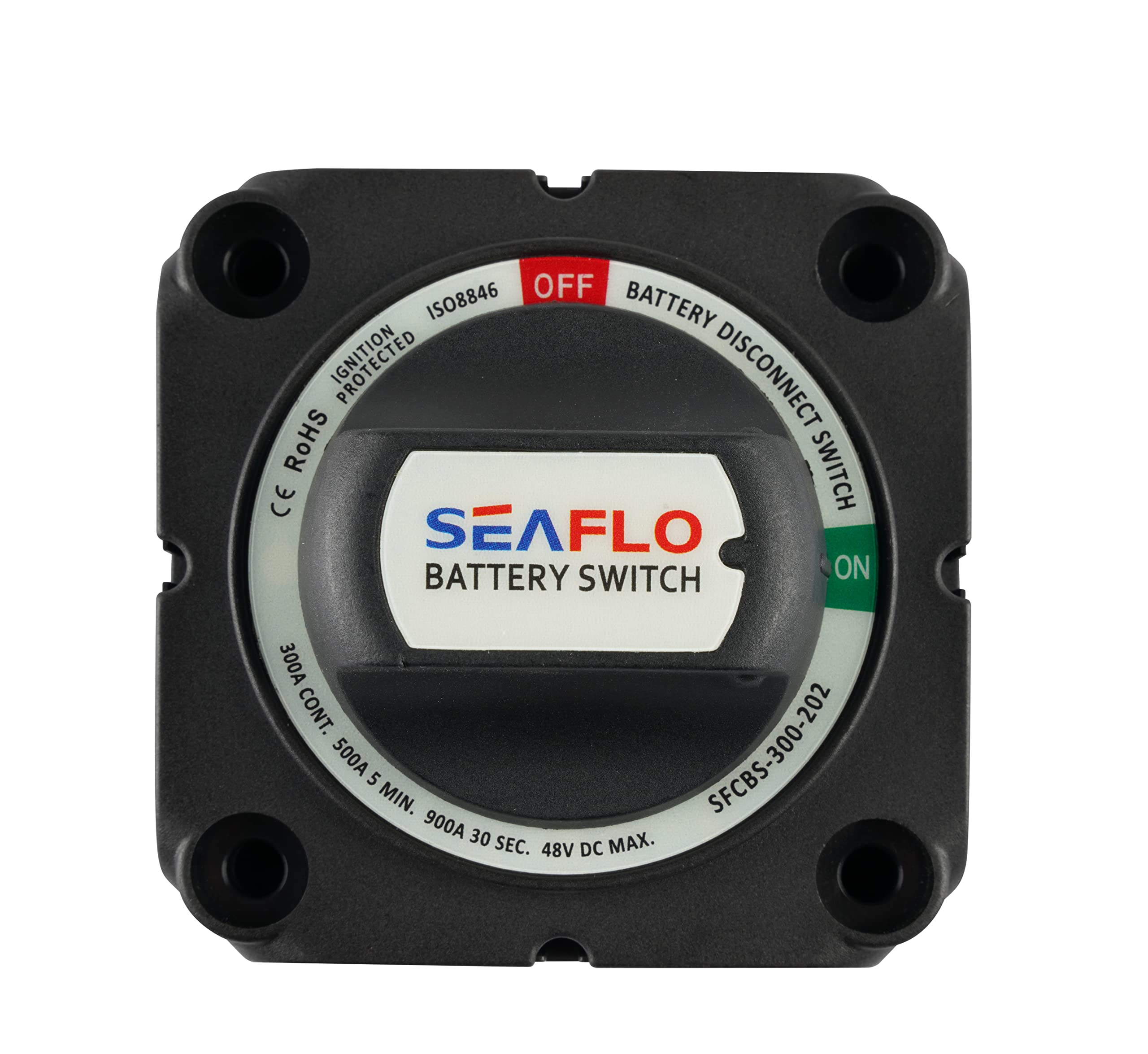 High Performance Dual Battery Selector Switch 300A 4 Position