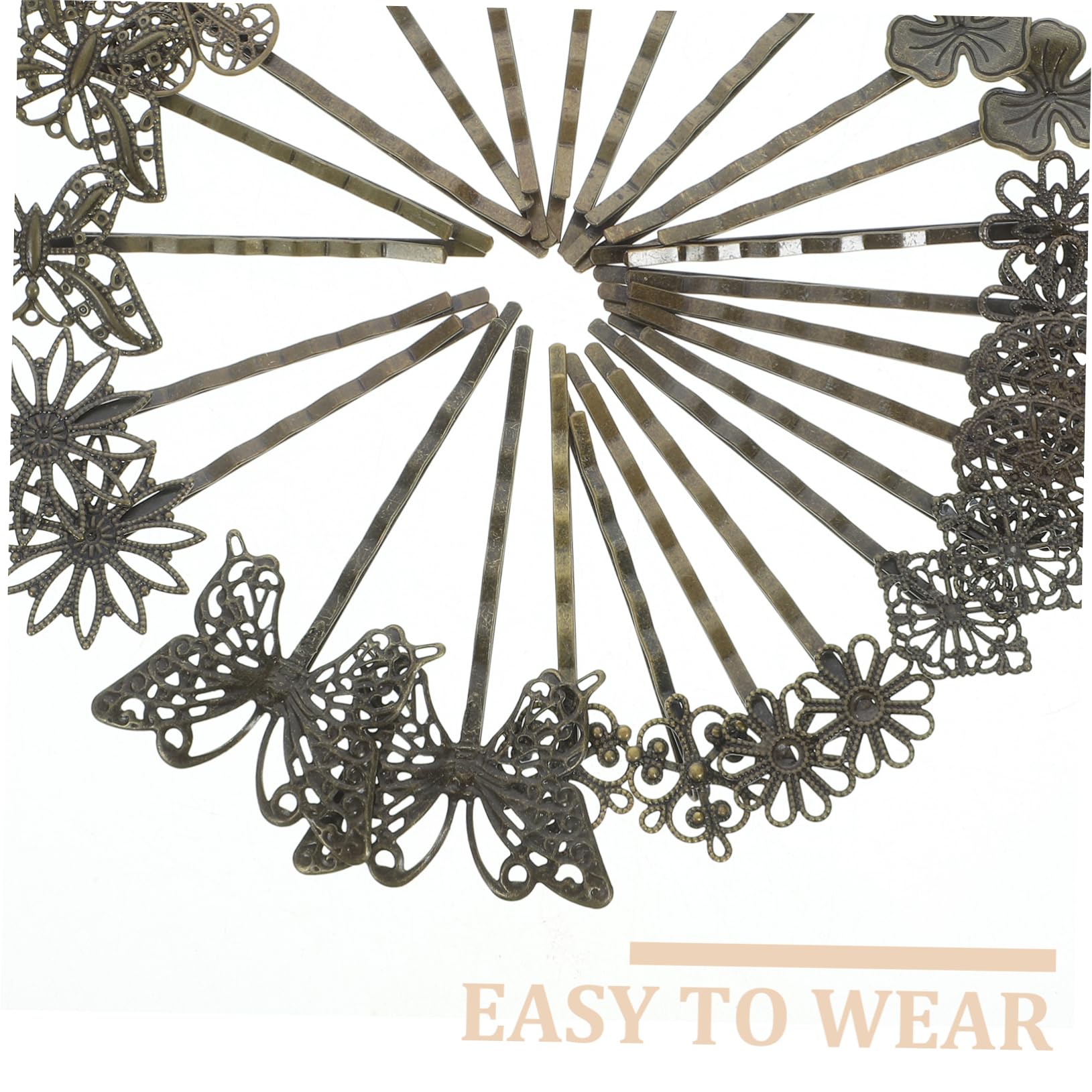 DOITOOL 72stücke Vintage Haarspangen Retro Haarclips Für Damen Vielfältige Muster Haarschmuck-accessoire Für Jeden Anlass Und Haartyp